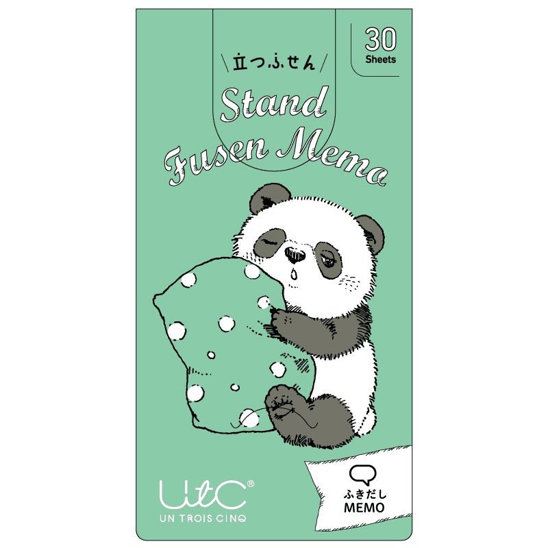 HISAGO Animal Sticky Notes - Fun & Adhesive Memo Pads for Office, School & Home Organization - Cute Stand-Up Animal Design for Desks, Planners & Bulletin Boards