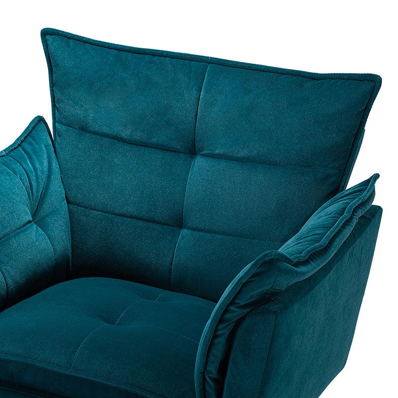 Jaxon Plush Armchair - Ultra Soft Comfortable Lounge Chair for Living Room, Bedroom, or Office - Perfect for Relaxing, Reading & Napping