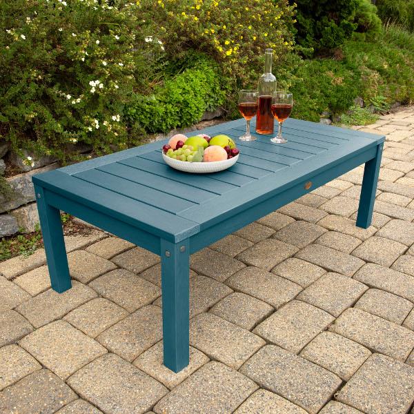 Lehigh 4ft Swing and Coffee Table - Versatile Indoor/Outdoor Furniture for Patio, Living Room, or Office Use