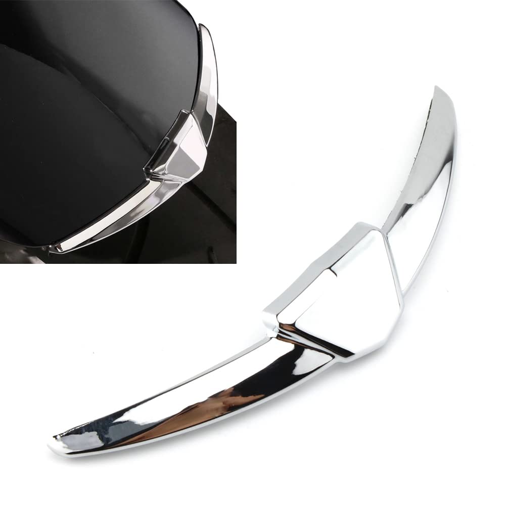 Chrome Motorcycle Fender Tip Trim Cover for Honda Goldwing GL1800 2018-2021 - Front/Rear Decorative Accessory - Enhances Style & Protection for Cruiser Bikes