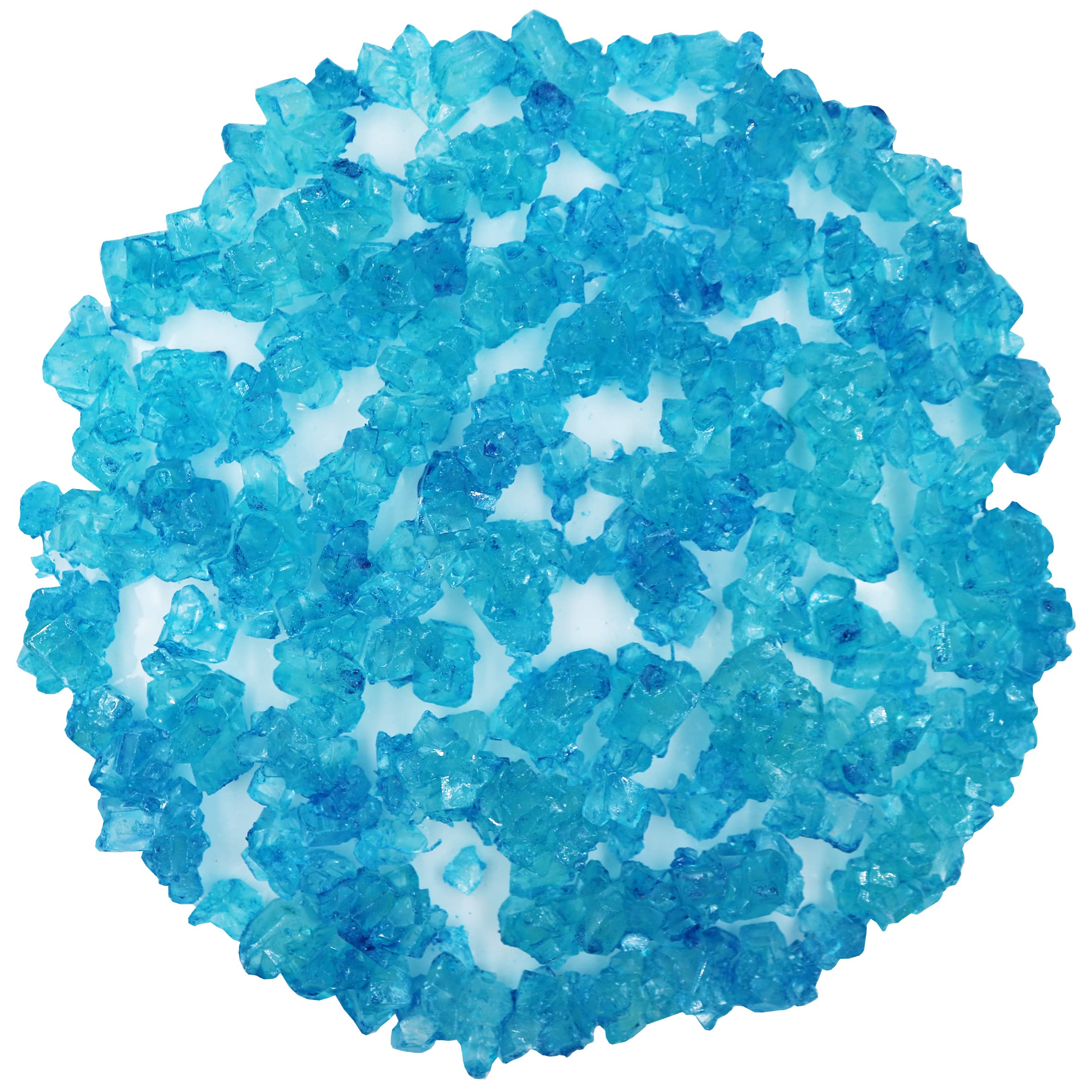 FirstChoiceCandy Rock Candy Strings - 1.5 Pound Bulk Bag (Blue Raspberry Flavor) | Perfect for Party Favors, Gift Bags, and Dessert Decorations
