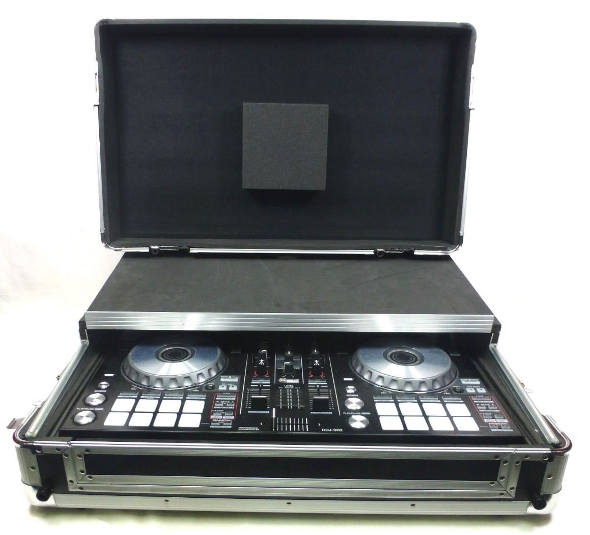 Pioneer DDJ-SR2 & DDJ-RR DJ Controller Protective Case with Glide Technology - Perfect for Travel & Club Performances