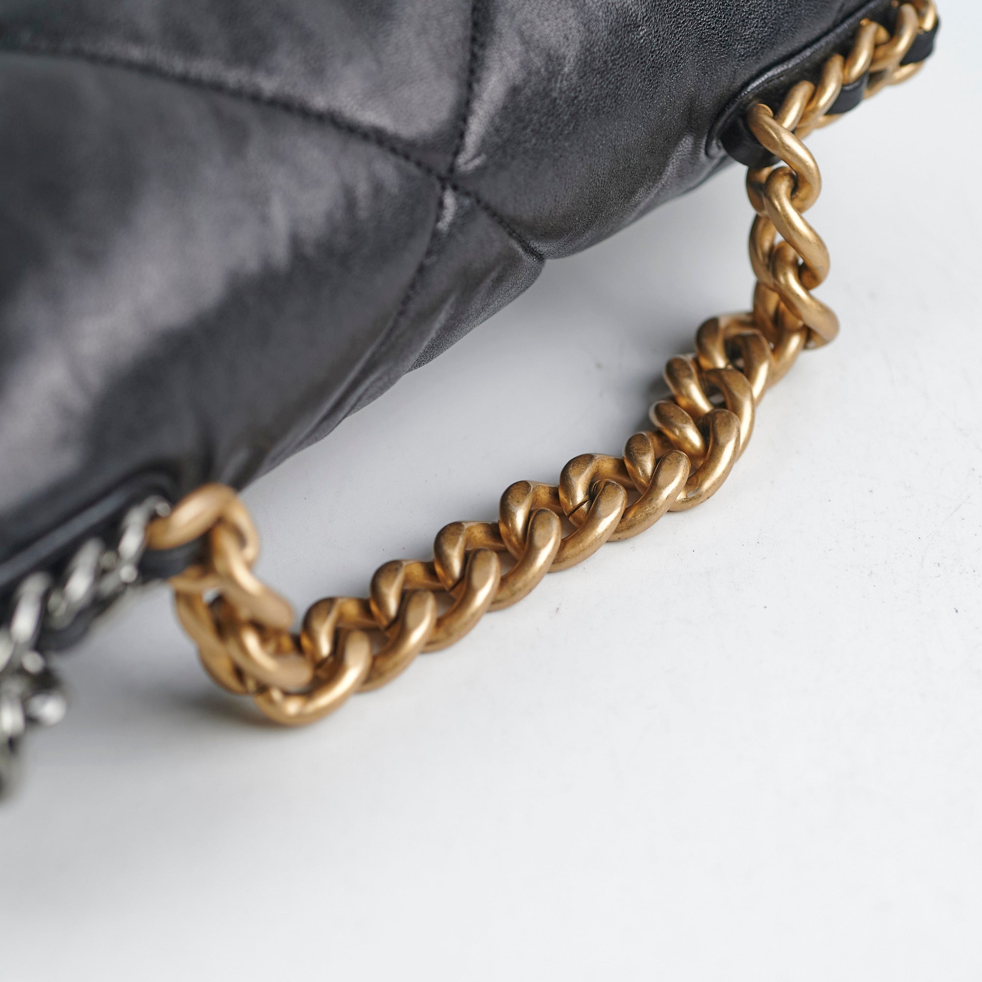 Chanel Small 19 Black Leather Handbag - Luxury Designer Crossbody Bag for Women | Perfect for Evening Events, Date Nights & Office Wear