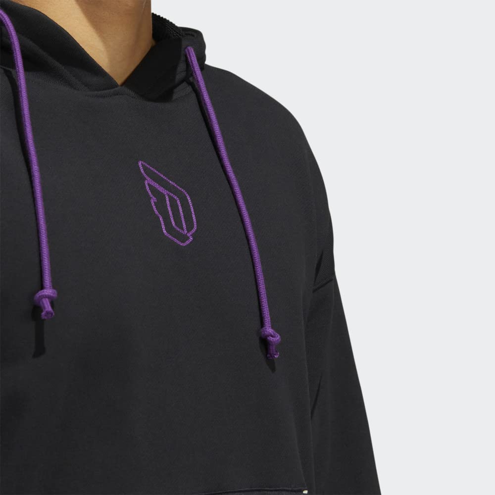 **adidas Men's Dame 8 Inn Hoodie - Lightweight & Breathable Pullover for Running, Training & Casual Wear**