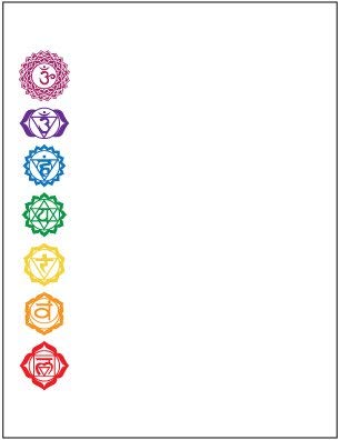 Chakra Healing Notepads for Meditation & Journaling - Spiritual Energy Notebook for Yoga, Reiki & Mindfulness Practices
