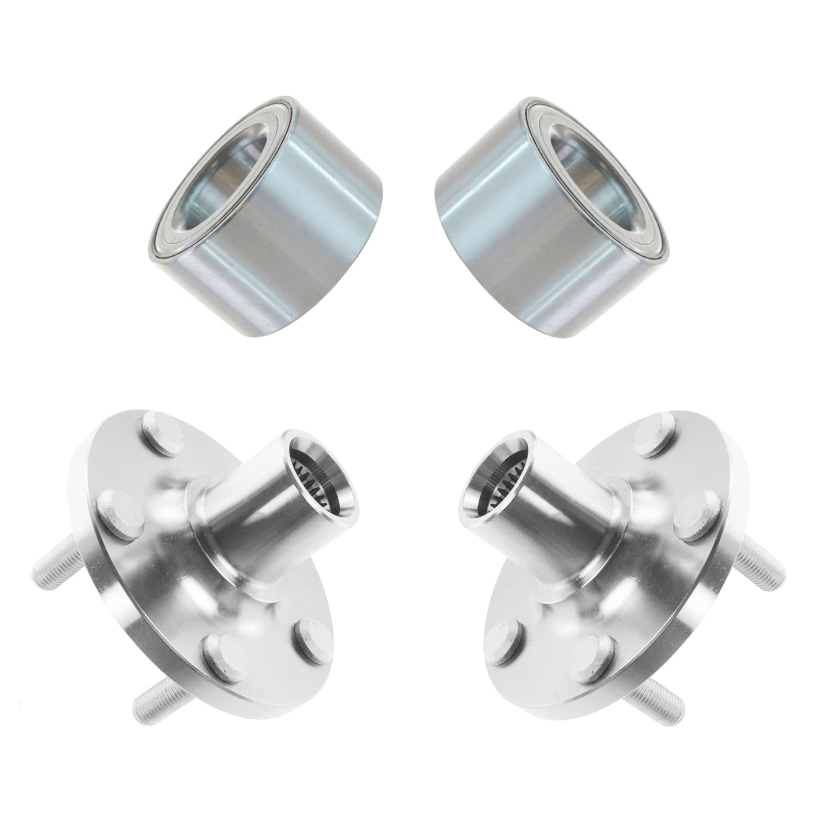 High-Quality Front Wheel Bearing & Hub Assembly Kit - LH RH Pair for 2005-2010 Scion tC - Perfect for DIY Repairs & Smooth Ride Restoration