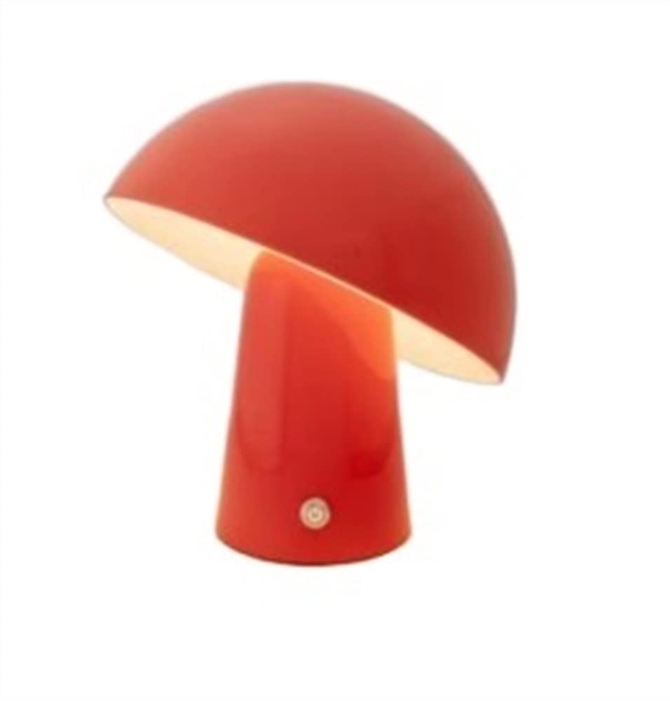 DailyCarry Mushroom Desk Lamp - Cute Night Light for Bedroom, Living Room, Study | Decorative Table Lamp for Hotel, Restaurant, Bar | Red Mushroom Design - Perfect for Cozy Ambiance & Relaxing Evenings