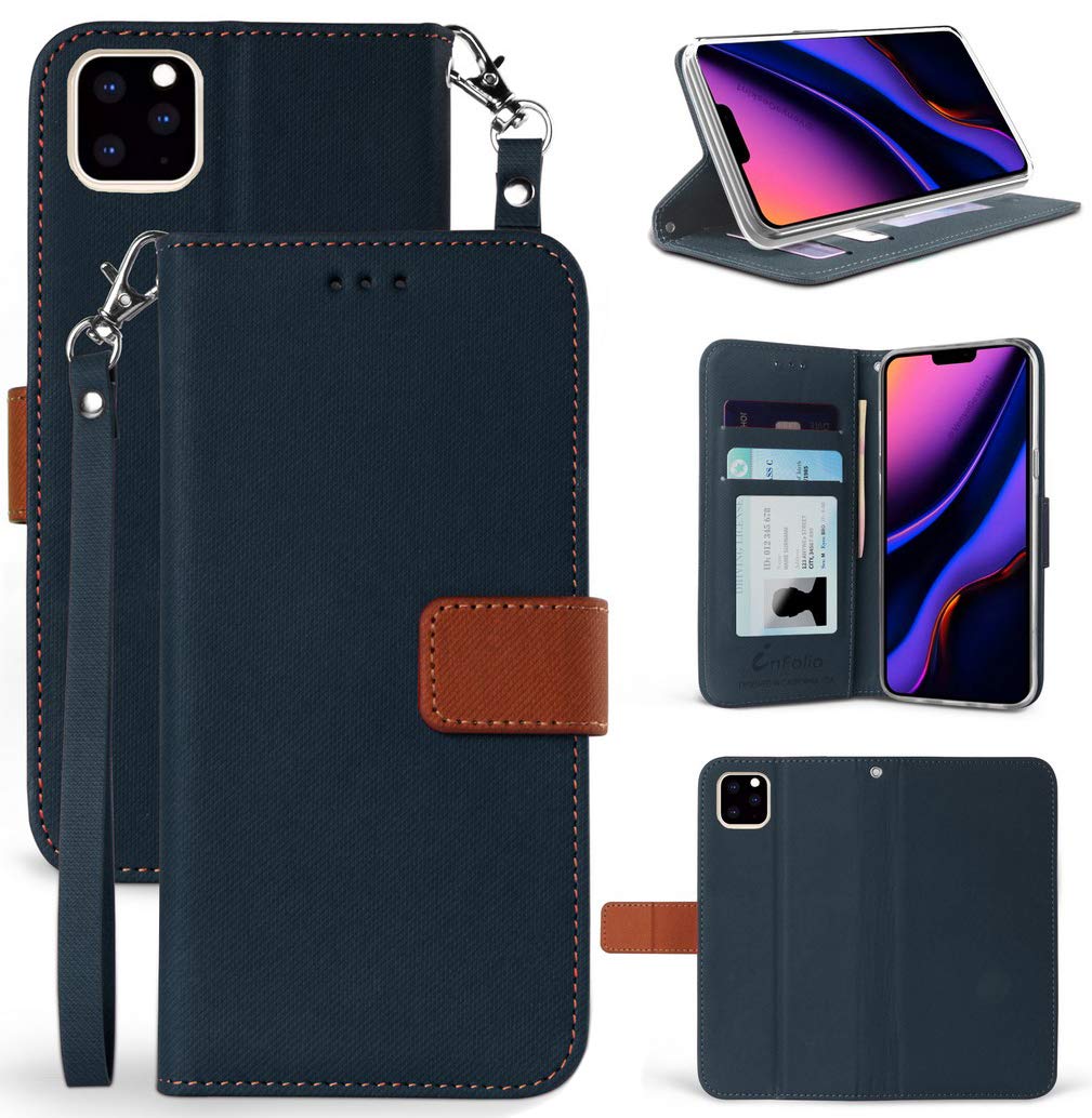 Premium Leather Wallet Case for iPhone 11 Pro Max (2019, 6.5