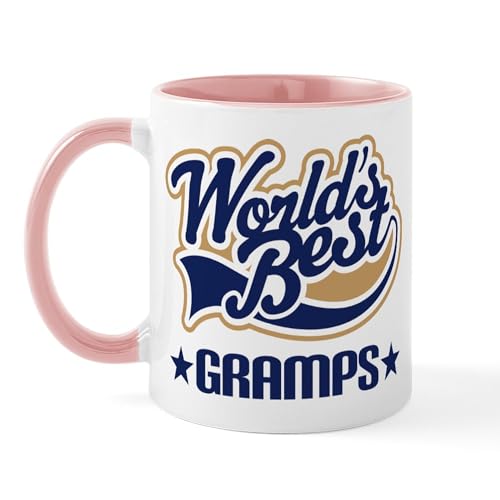 White/Pink Inside - Worlds Best Gramps Mug