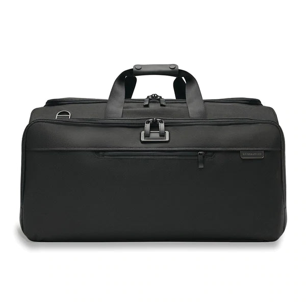Baseline Garment Duffle Bag - Black Waterproof Travel Duffel for Gym, Sports & Weekend Getaways | Durable & Spacious Carry-On Luggage