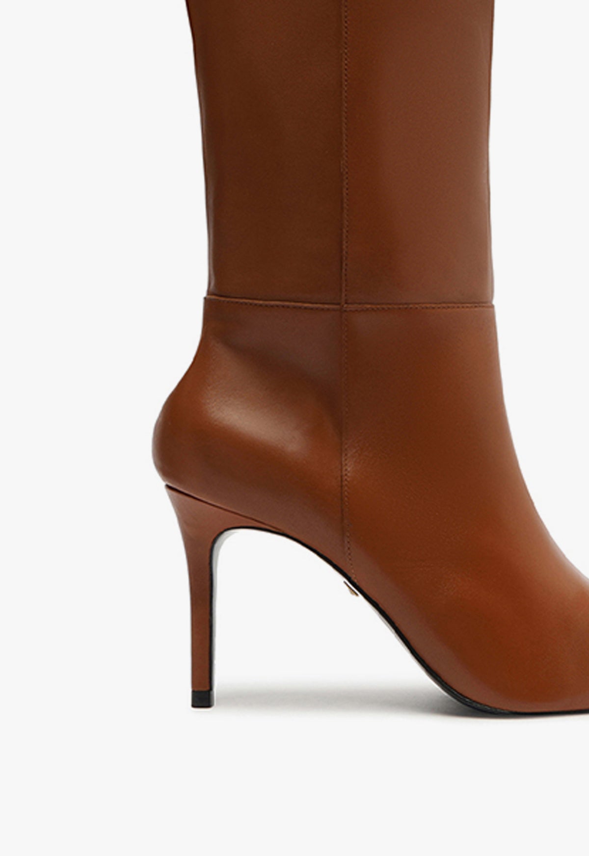 Mikki Women's Up Nappa Leather Boots with High Heel - Fashionable Ankle Boots for Fall & Winter | Perfect for Office, Party & Night Out