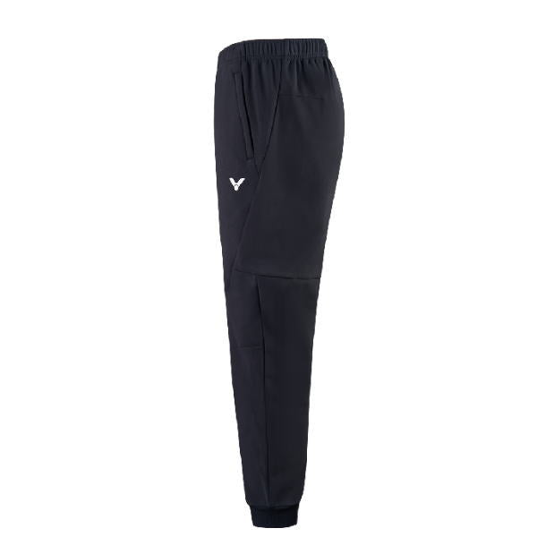 Victor Unisex Track Pants P 25804C - Comfortable Athletic Joggers for Men & Women - Perfect for Running, Gym, Yoga & Casual Wear [Black]