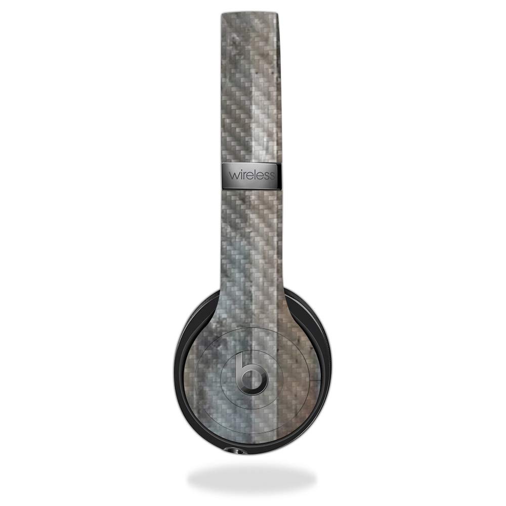 MightySkins Carbon Fiber Skin for Beats Solo 3 Wireless Headphones - Gradient Marble Design | Protective & Durable Textured Cover | Easy to Apply & Remove | Made in USA | Perfect for Gym, Travel & Daily Use