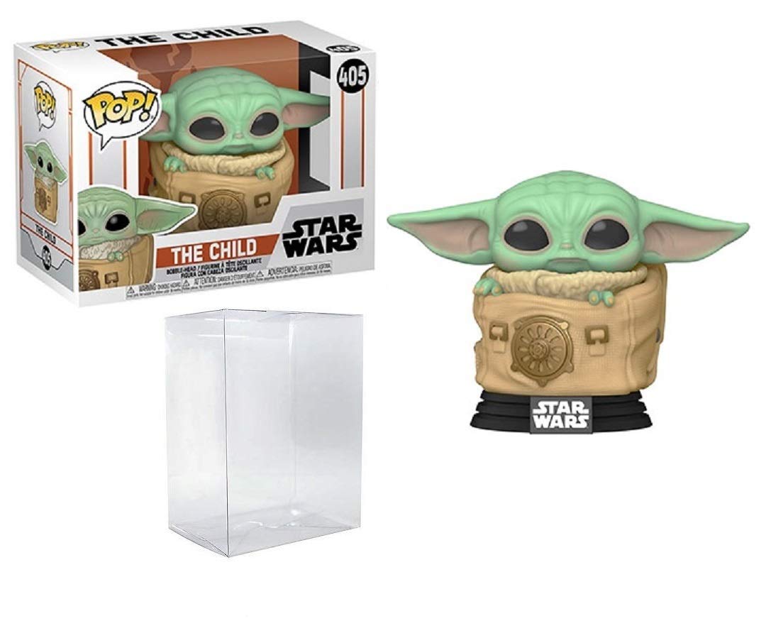 Funko Pop! Star Wars The Mandalorian - The Child (Baby Yoda) Vinyl Figure with Protector Case | Collectible Toy for Disney Fans, Perfect for Display & Gift Giving