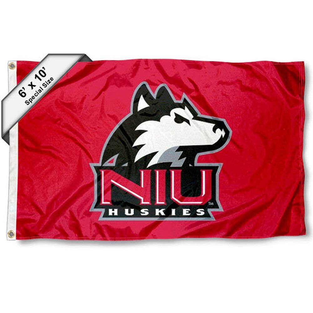 Northern Illinois Huskies 6x10 Feet College Flag - Durable Outdoor/Indoor Banner for Football Games, Tailgating & School Spirit - College Flags & Banners Co.