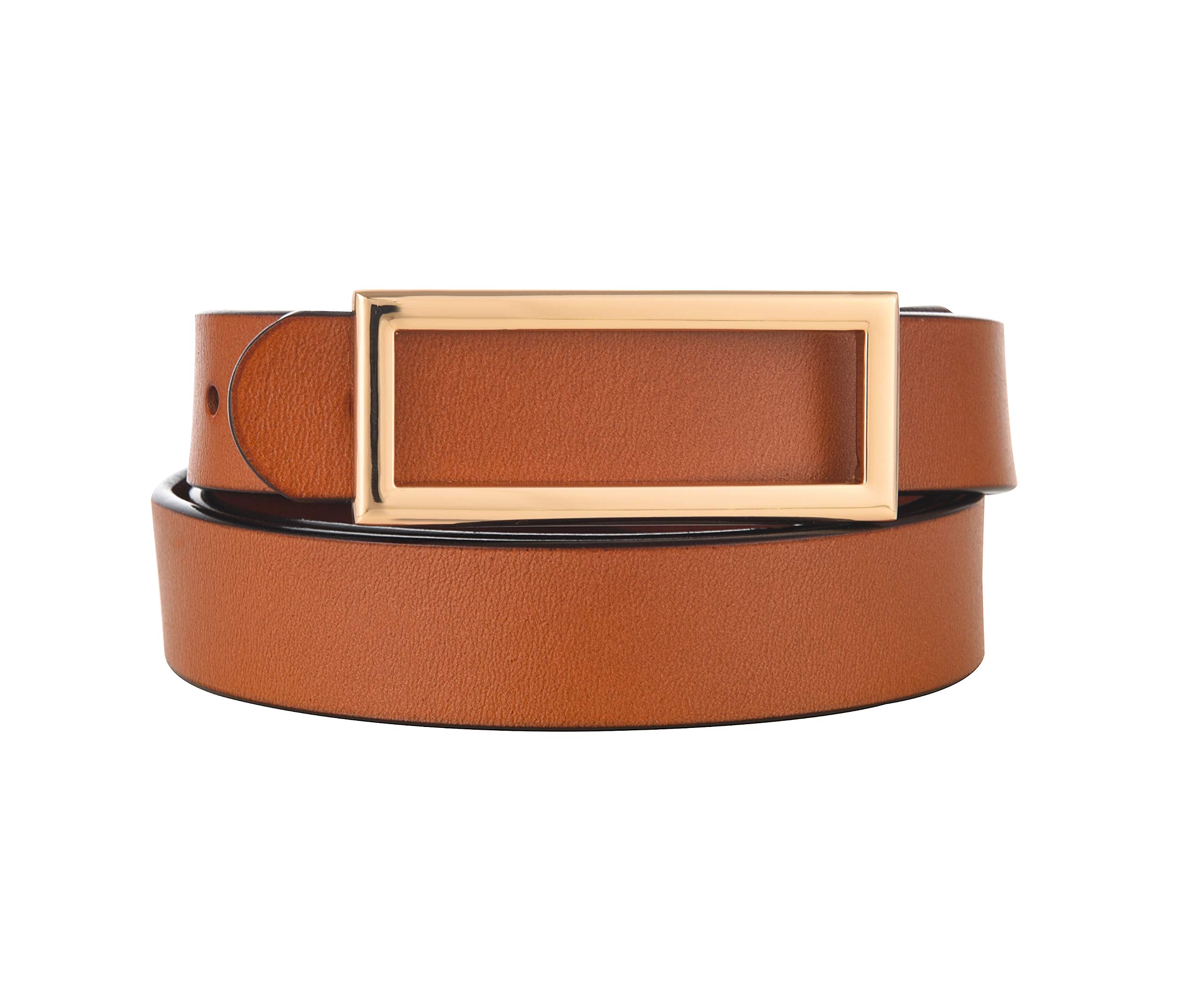 INSIGHTER Genuine Leather Belt for Women - Skinny Dress Belt 0.93