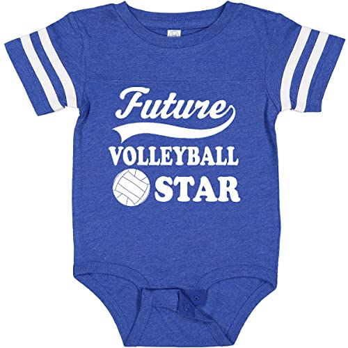 Football Blue and White