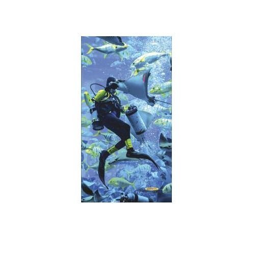 Premium Large Microfiber Reef Towel - Quick Dry, Ultra Absorbent & Lightweight Beach Towel for Swimming, Surfing, Travel & Outdoor Activities