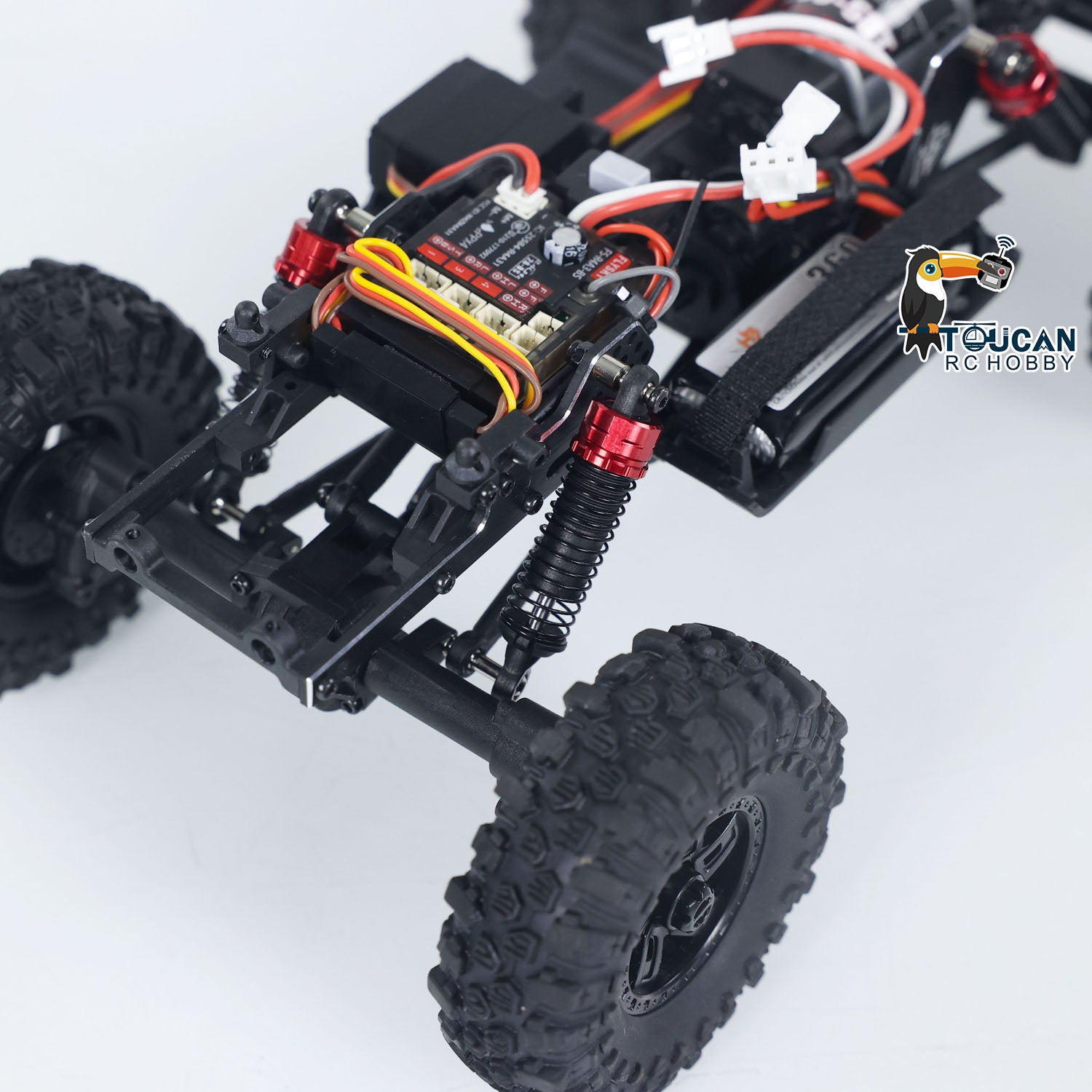 Hobby Plus CR18P 1/18 Scale 4x4 RC Rock Crawler - Ready to Run Electric Off-Road Vehicle - Mini Remote Control Car for Trail Crawling, Backyard Adventures & Hobby Enthusiasts