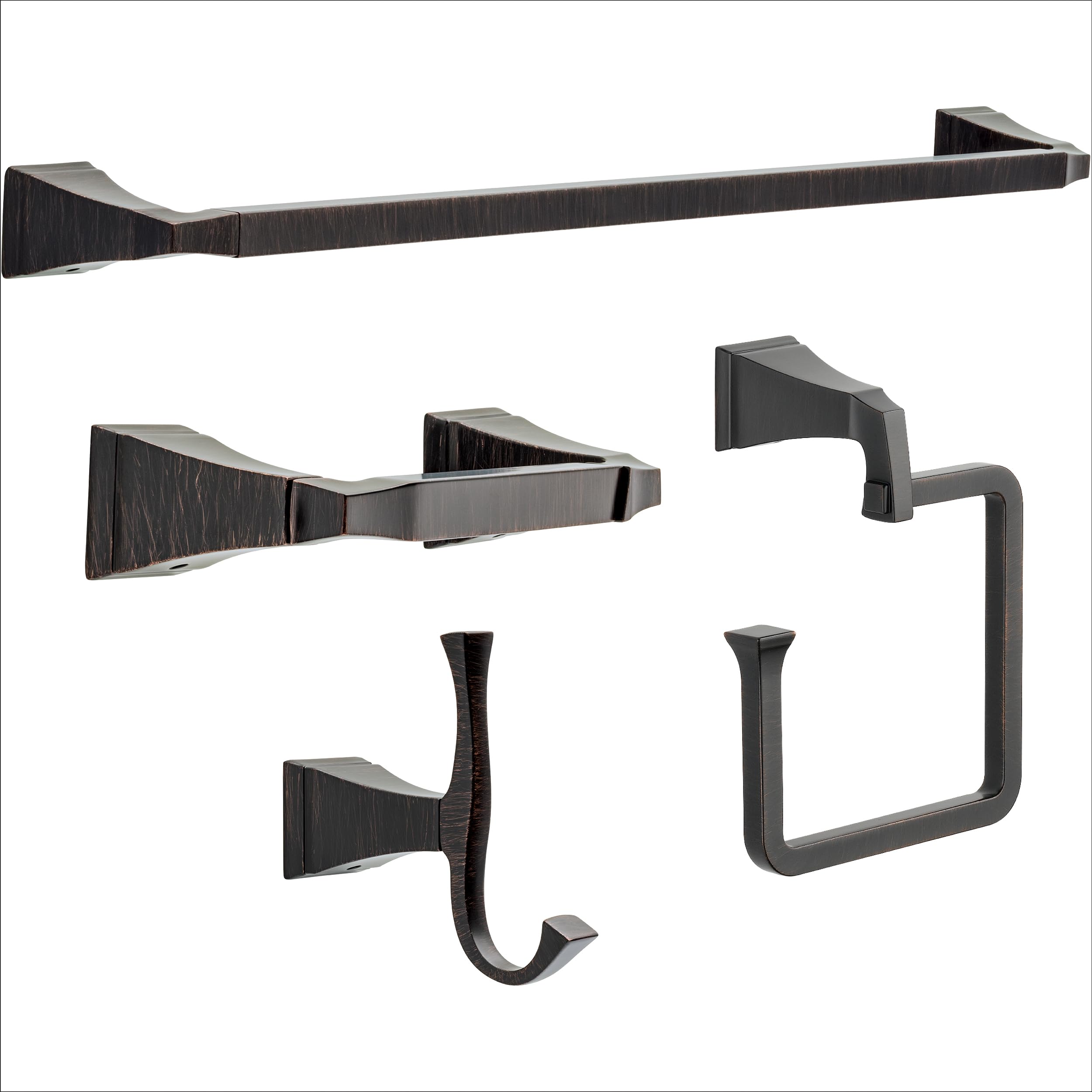 Delta Dryden 4-Piece Bathroom Hardware Set - 24