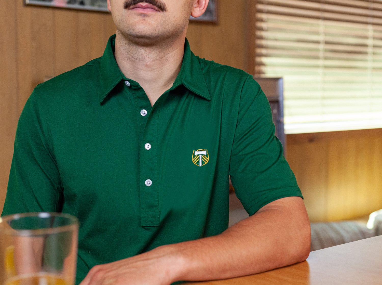 Portland Timbers Performance Range Badge - Fairway Green Soccer Jersey Patch for Fans & Collectors - Perfect for Jerseys, Jackets & DIY Projects