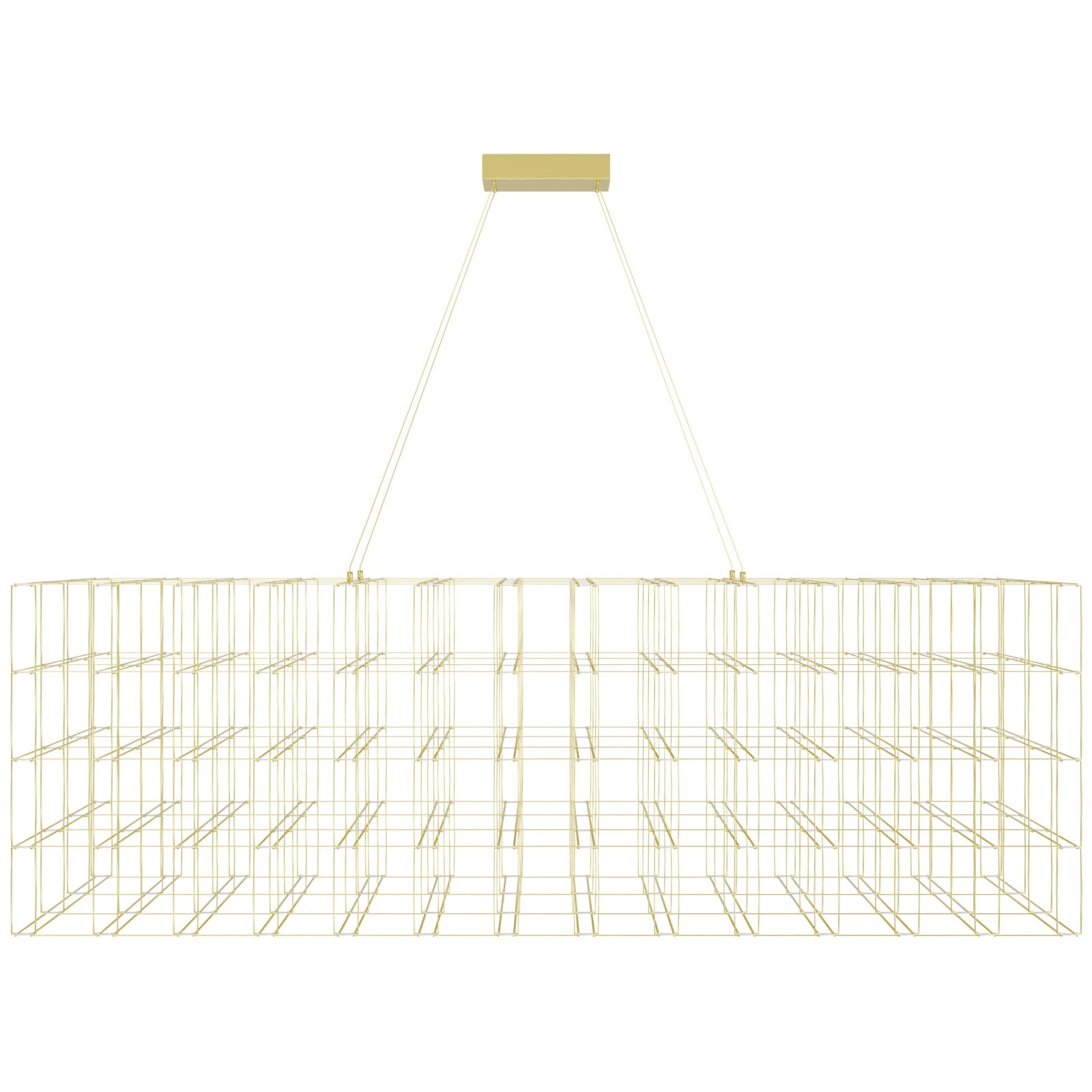 HF8170-GLD Argyle AVE. LED Chandelier - Modern Crystal Ceiling Light Fixture for Dining Room, Bedroom & Living Room Decor