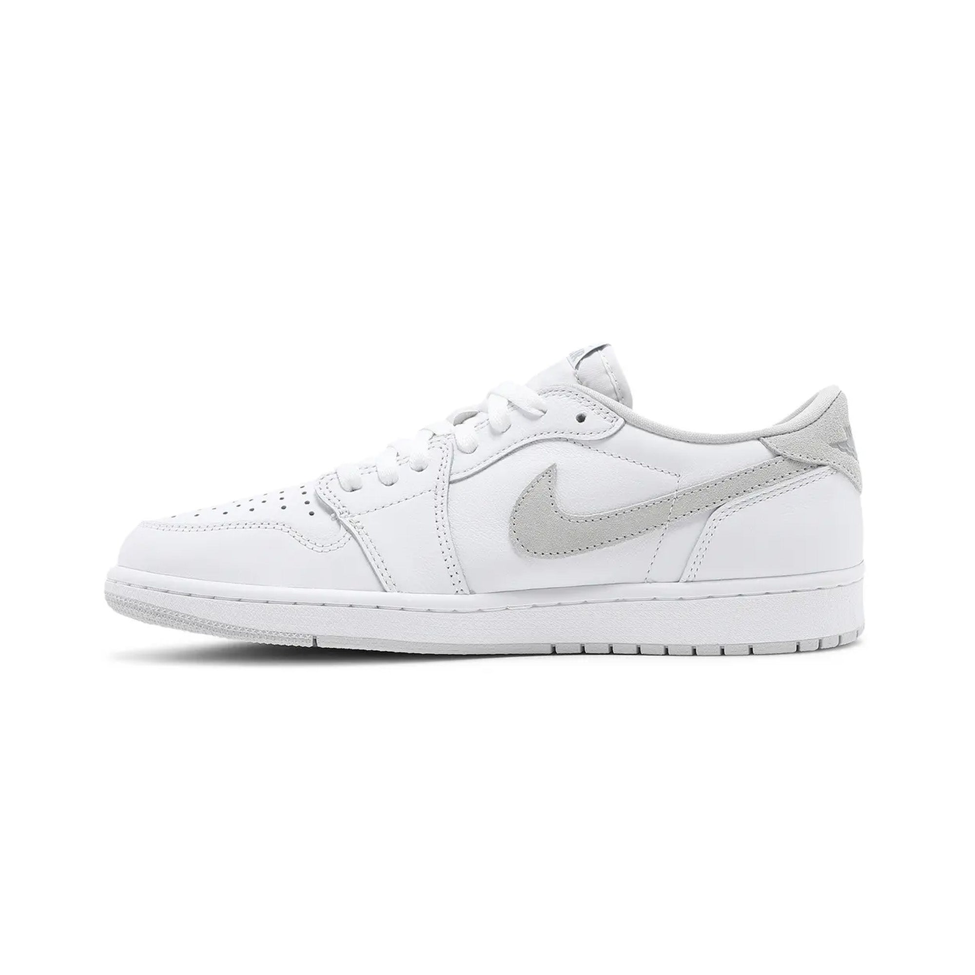 Air Jordan 1 Low OG 'Neutral Grey' Women's Sneakers (2021) - Retro Basketball Shoes for Casual Wear & Street Fashion