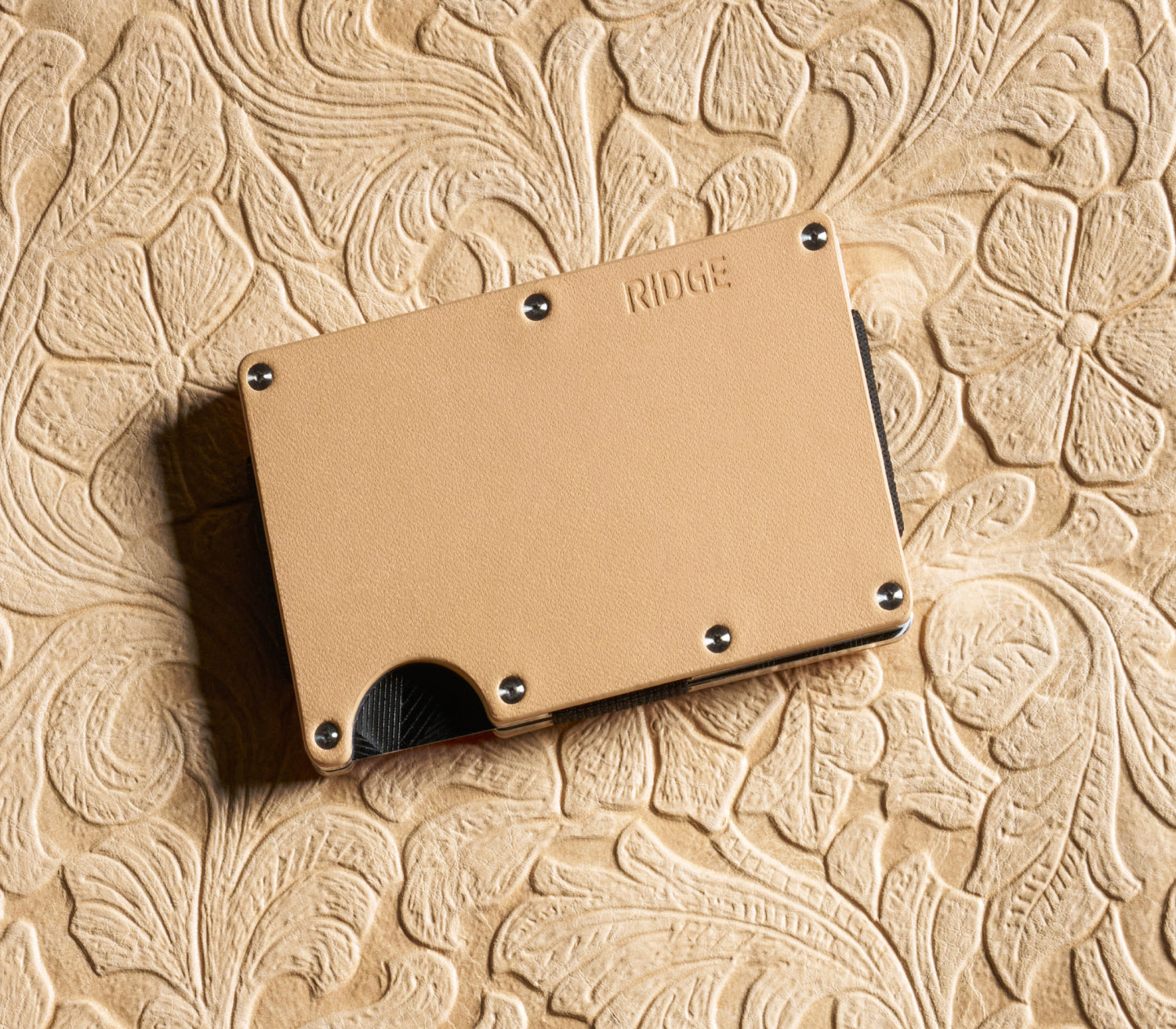 Ridge Wallet for Men - Slim Minimalist RFID Blocking Leather Wallet - Perfect for Everyday Carry, Travel & Gifting