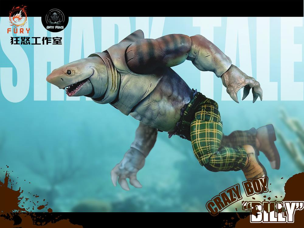 Fury Toys 1/12 Scale 8-Inch Abyss Force Arthur Gypsy Billy Action Figure - Collectible Model for Display, Photography & Cosplay Scenes