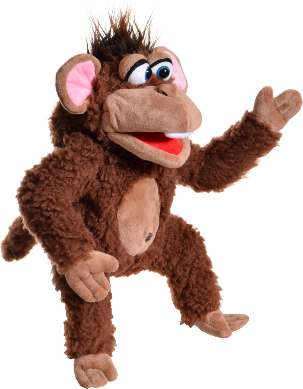 36cm Manson Monkey Hand Puppet - Soft Plush Animal Puppet Toy for Kids, Storytelling & Role Play (Code 240) | Perfect for Classroom Activities, Birthday Gifts & Interactive Play