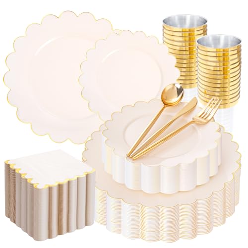 Beige with Gold
