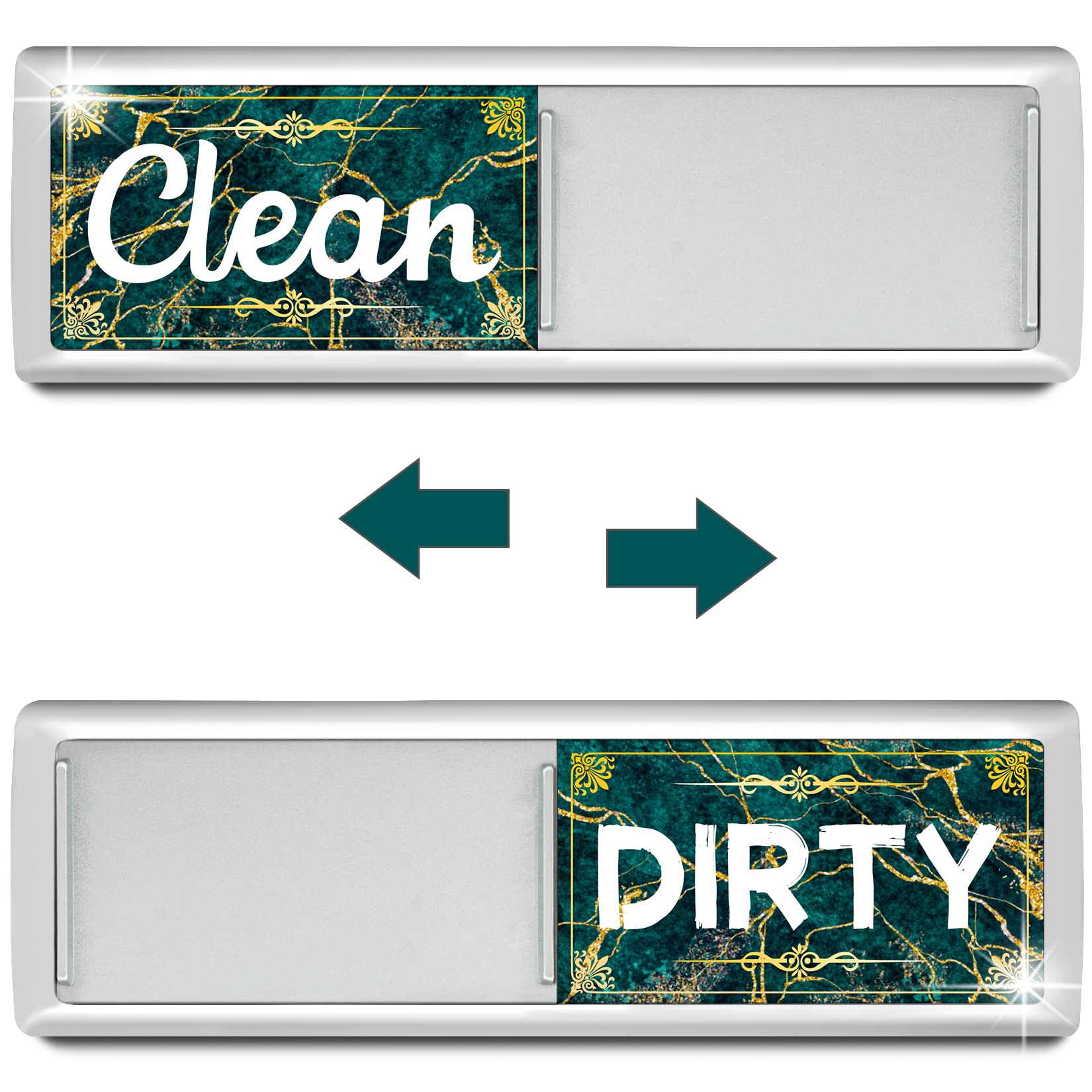 Dirty Clean Dishwasher Magnet - Universal Kitchen Sign for Dishwasher & Refrigerator | Dishwasher Accessories for Home Organization | Perfect for Kitchen, Office, and Dorm Use