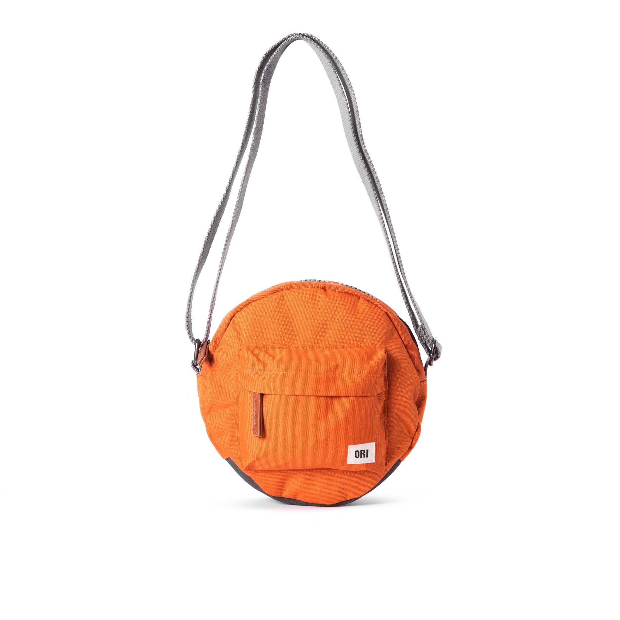 Paddington B Atomic Orange Recycled Canvas Backpack - Eco-Friendly Durable Travel & School Bag for Men & Women