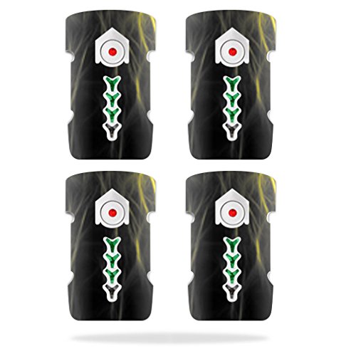 DJI Inspire 1 Battery Skins (4 Pack) - Neon Wolf Design Protective Vinyl Wrap Cover | Durable Scratch-Resistant Decal | Perfect for Drone Enthusiasts & Outdoor Adventures