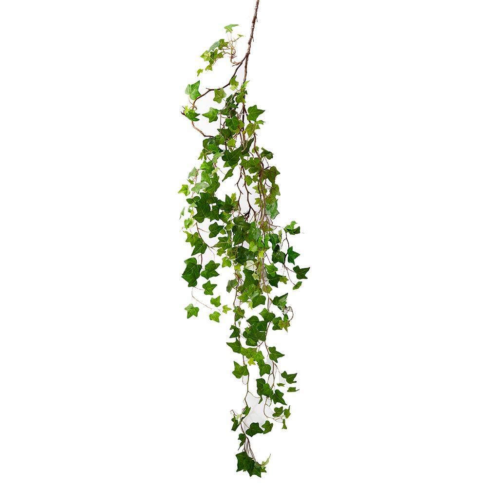 Serene Spaces 5FT Green Ivy Vine - Natural Wedding Bouquet Decor, Pack of 6 | Perfect for Wedding Centerpieces, Home Wall Decor & Party Backdrops