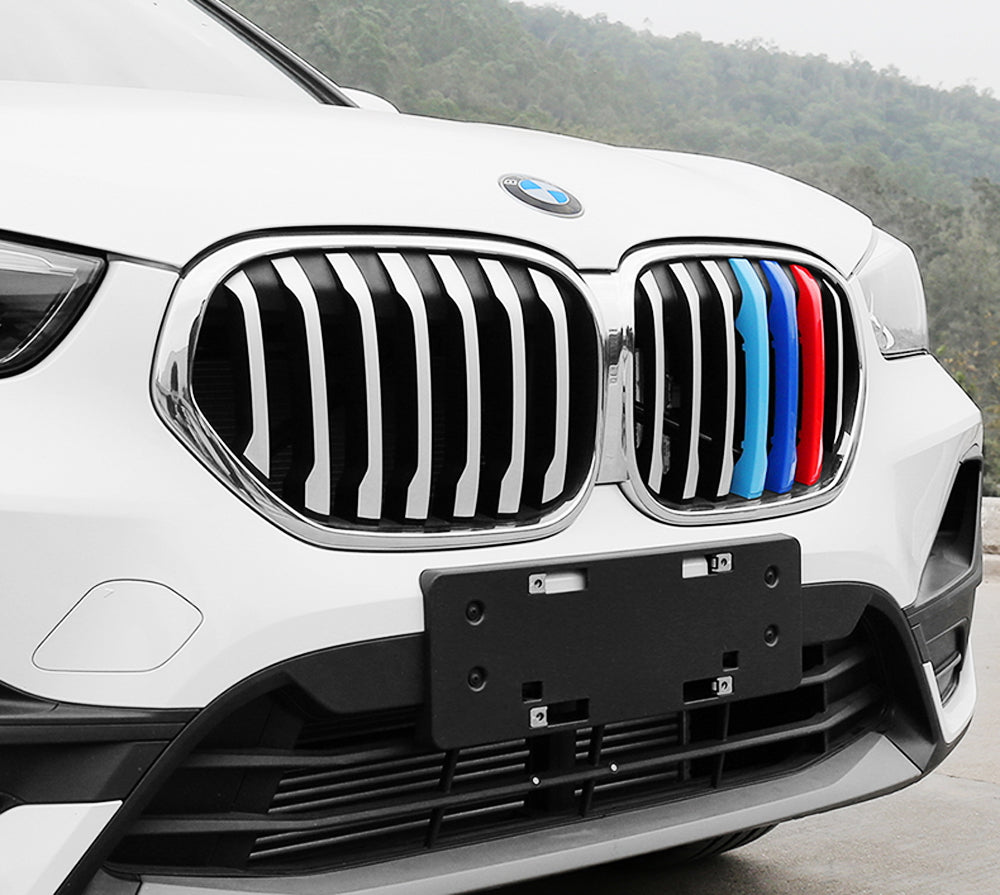 BMW F48 X1 LCI Model Kidney Grille Insert Trims (2020+) - Colorful Custom Upgrade for Enhanced Style - Perfect for Car Enthusiasts & Show Car Modifications