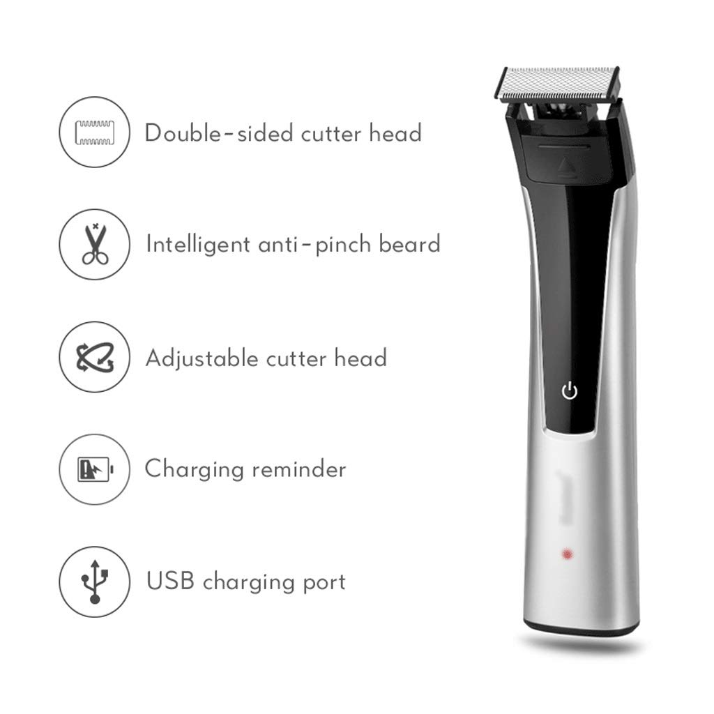 Professional Electric Hair Clipper & Beard Trimmer for Men - Multifunctional Haircut Tool & Women's Hair Removal Epilator - Perfect for Home Grooming, Salon Styling & Travel Use