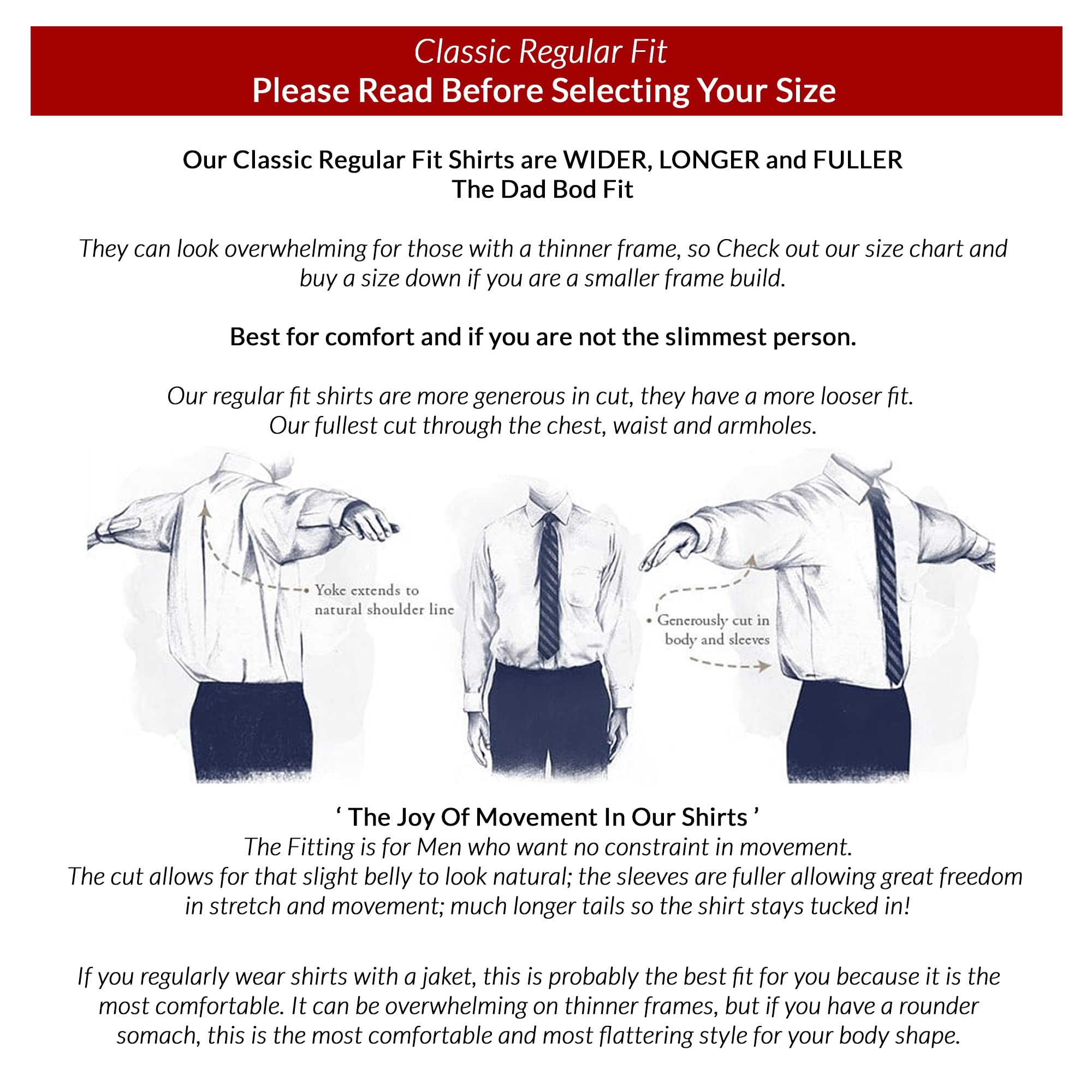 Men's Office Formal Shirts - Regular Fit Single & Double Cuff Dress Shirts | Premium Workwear & Business Attire by Janeo British Apparel | Perfect for Office Meetings, Job Interviews & Professional Events