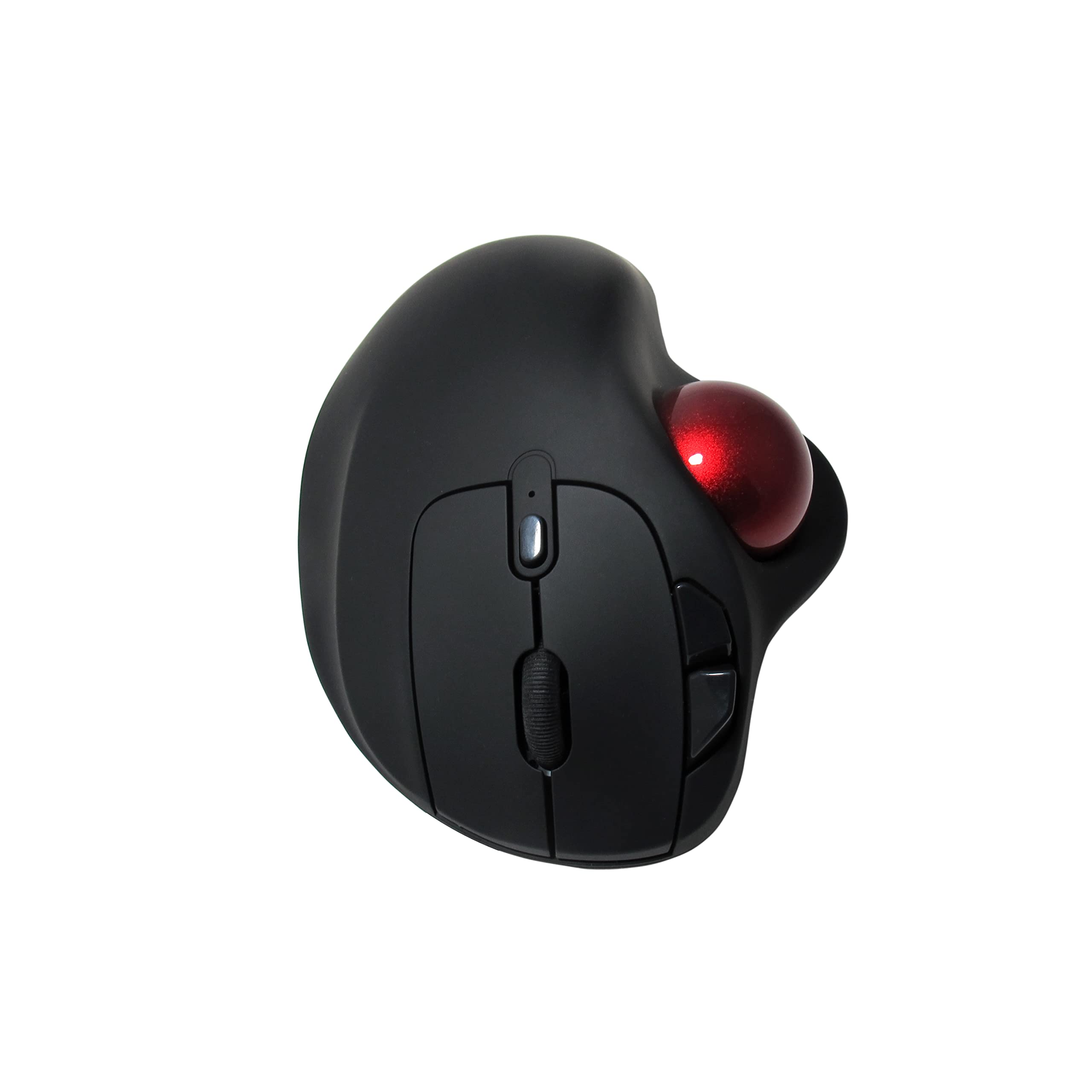 MOJO Multi Mode Rechargeable Silent Trackball Mouse - Bluetooth & Wireless Ergonomic Computer Mouse for Office, Gaming & Graphic Design - Perfect for Home, Work & Travel Use