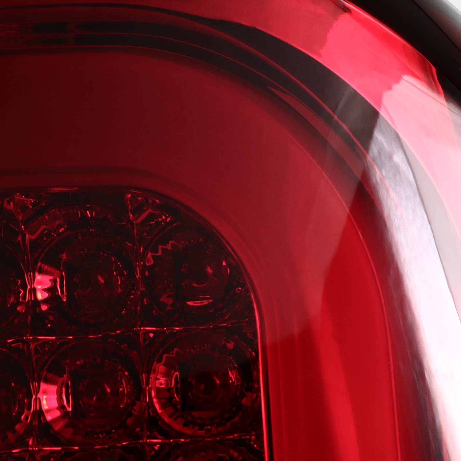 Spec-D Tuning Smoke Lens Headlights with LED & Red Lens LED Light Bar Tail Lights for Toyota Tundra - Upgrade Your Truck's Style and Visibility for Night Driving & Off-Road Adventures
