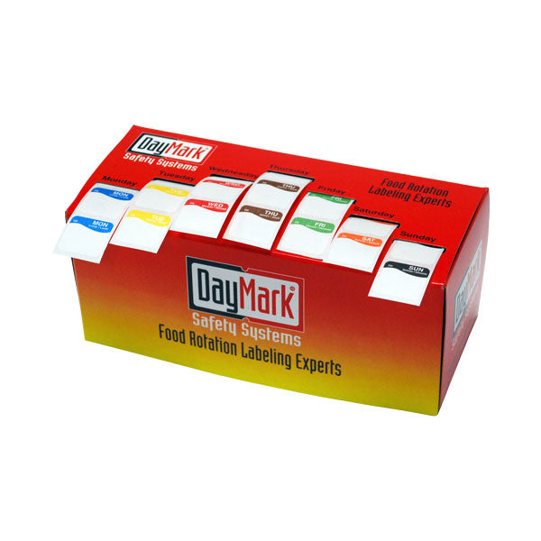 DayMark 111181 DissolveMark Square Sticker Dots - 1