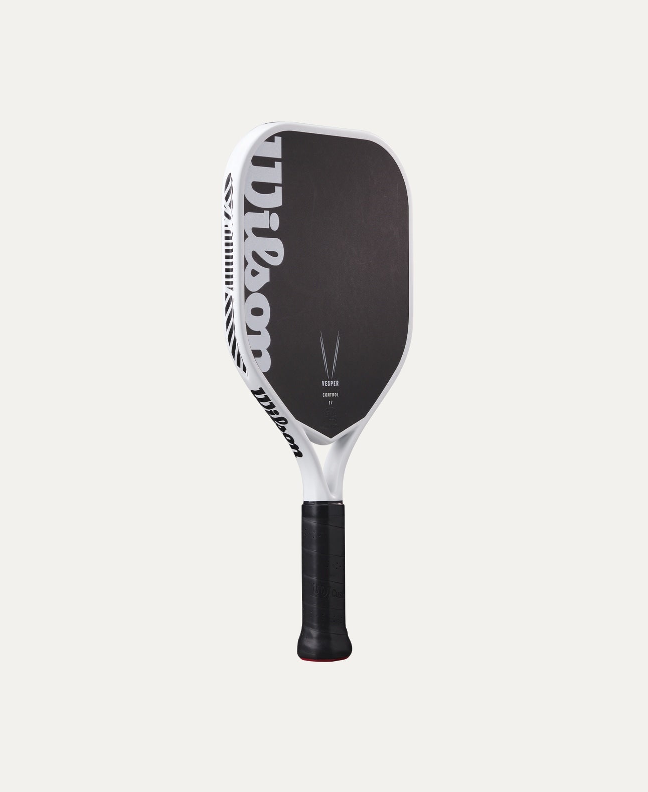 Wilson Vesper Control 17 Pickleball Paddle - Premium Carbon Fiber Paddle with Cushion Grip for Enhanced Control & Spin | Perfect for Indoor & Outdoor Pickleball Games, Tournaments & Practice Sessions