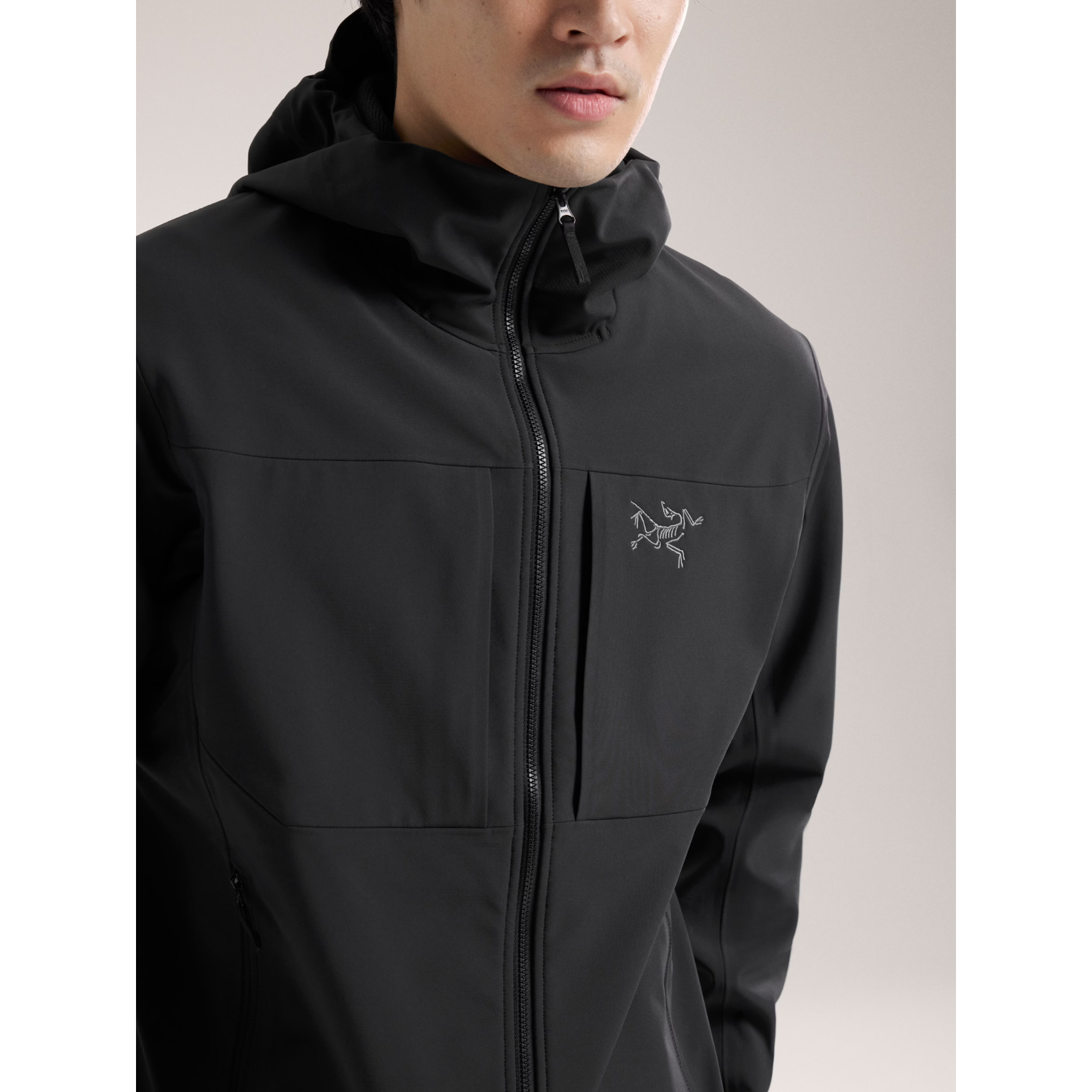 Arc'teryx Men's Gamma MX Hoody - Lightweight Softshell Jacket for Hiking & Outdoor Activities - Windproof & Breathable for All-Season Wear