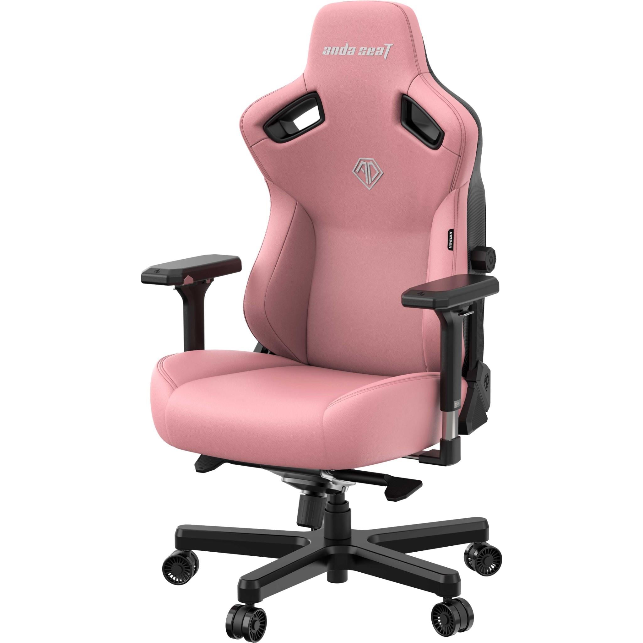 Anda Seat Kaiser 3 Series XL Premium Ergonomic Gaming Chair in Pink - Perfect for PC, Console & Office Gaming Setup