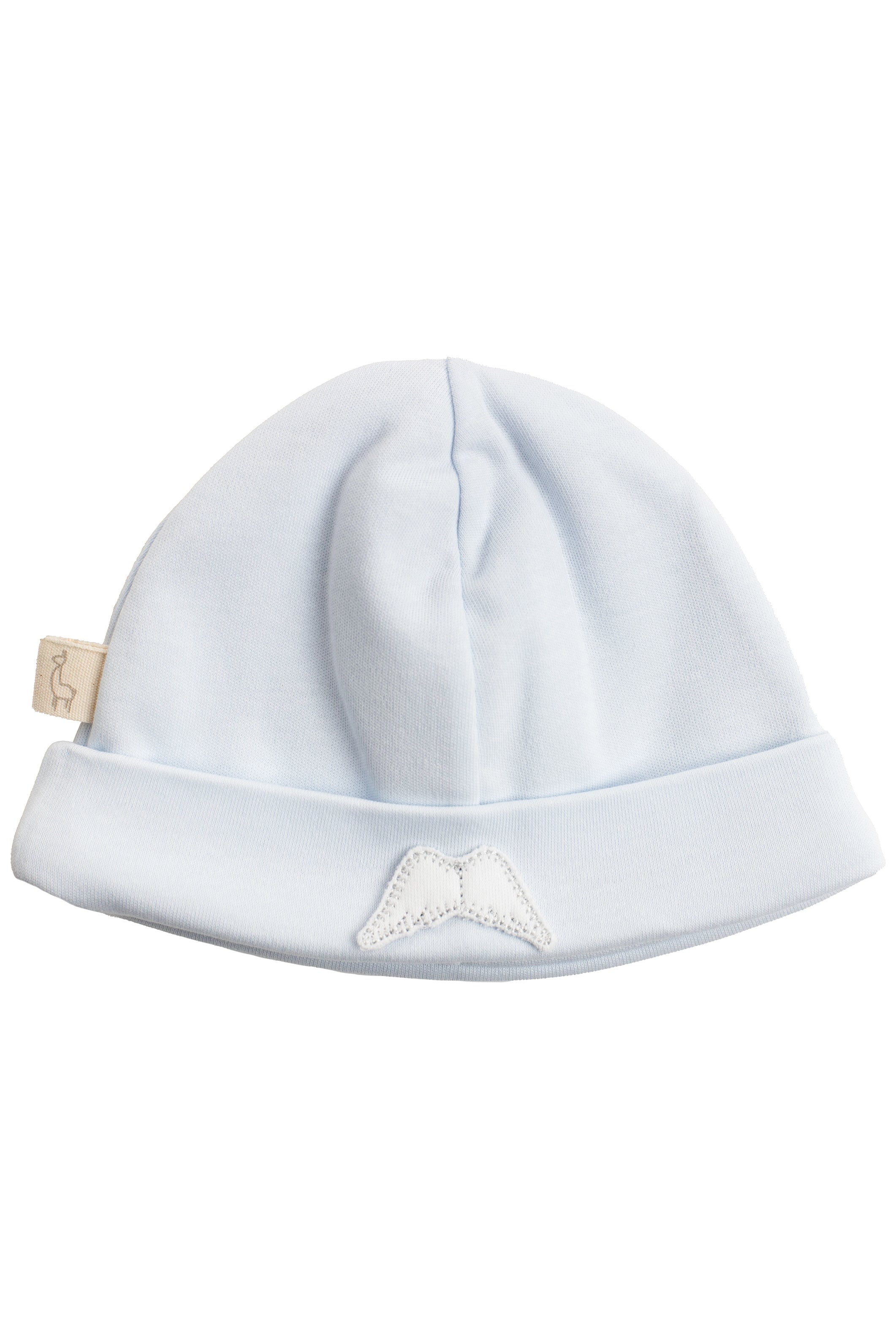 Angel Wing Cotton Beanie Hat for Women - Soft Winter Knit Hat with Embroidered Wings - Cozy Slouchy Beanie for Cold Weather, Outdoor Activities, and Fashion Accessories