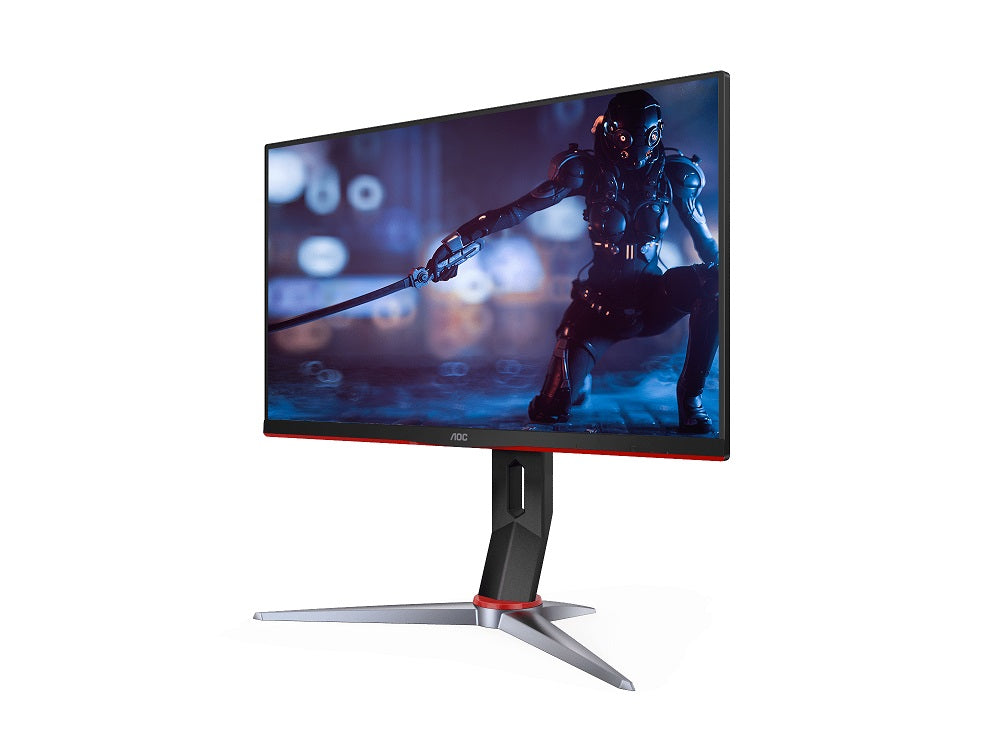 AOC 24G2Z 23.8 Inch Full HD 240Hz IPS Gaming Monitor - Fast Response, AMD FreeSync, Height Adjustable - Perfect for Esports, FPS Games & Competitive Gaming