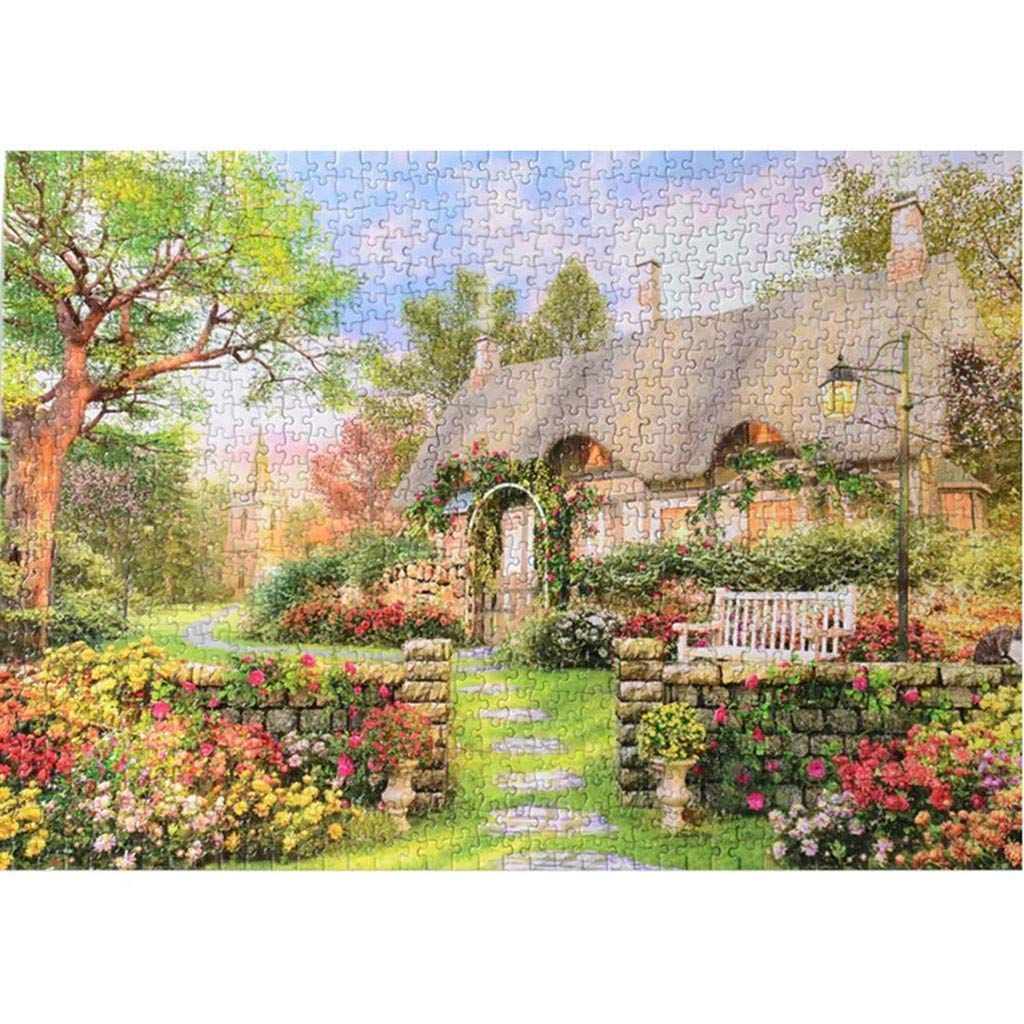 1000 Piece Jigsaw Puzzles for Adults - Beautiful Landscape Puzzle Game, Challenging Brain Teaser & Stress Relief Toy, Perfect Personalized Gift for Men Women Teens 14+ (Multicolor) - Great for Family Bonding, Birthday Gifts & Relaxing Home Decor
