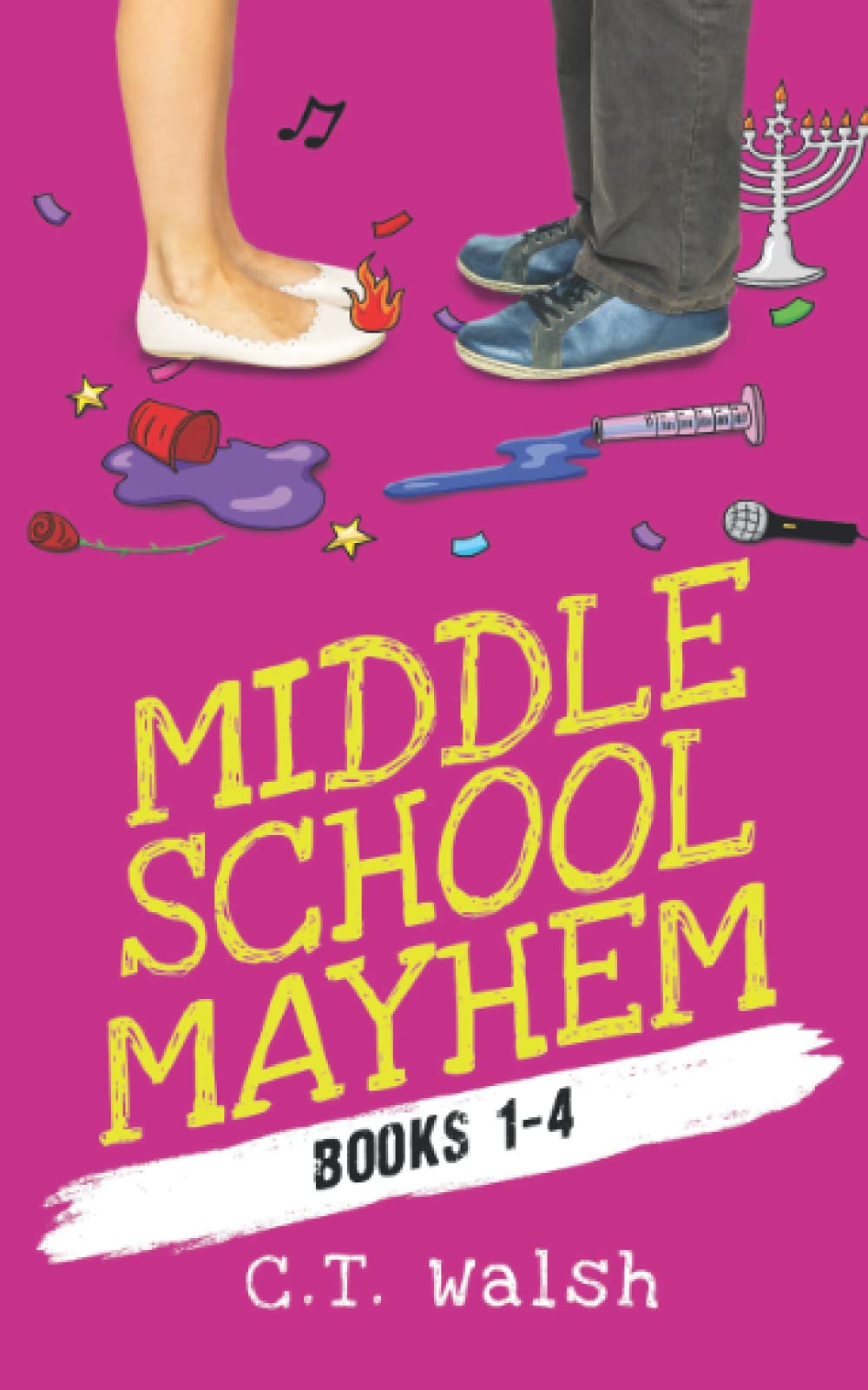 Middle School Mayhem: Books 1-4 - Funny & Relatable Tween Book Series for Ages 8-12 | Perfect for Summer Reading, Classroom Libraries & Gifts for Young Readers