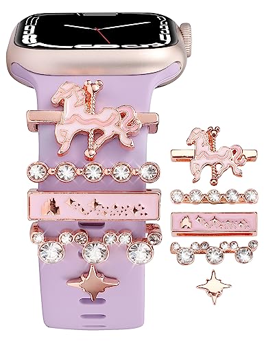 Rose Gold Carousel+Star