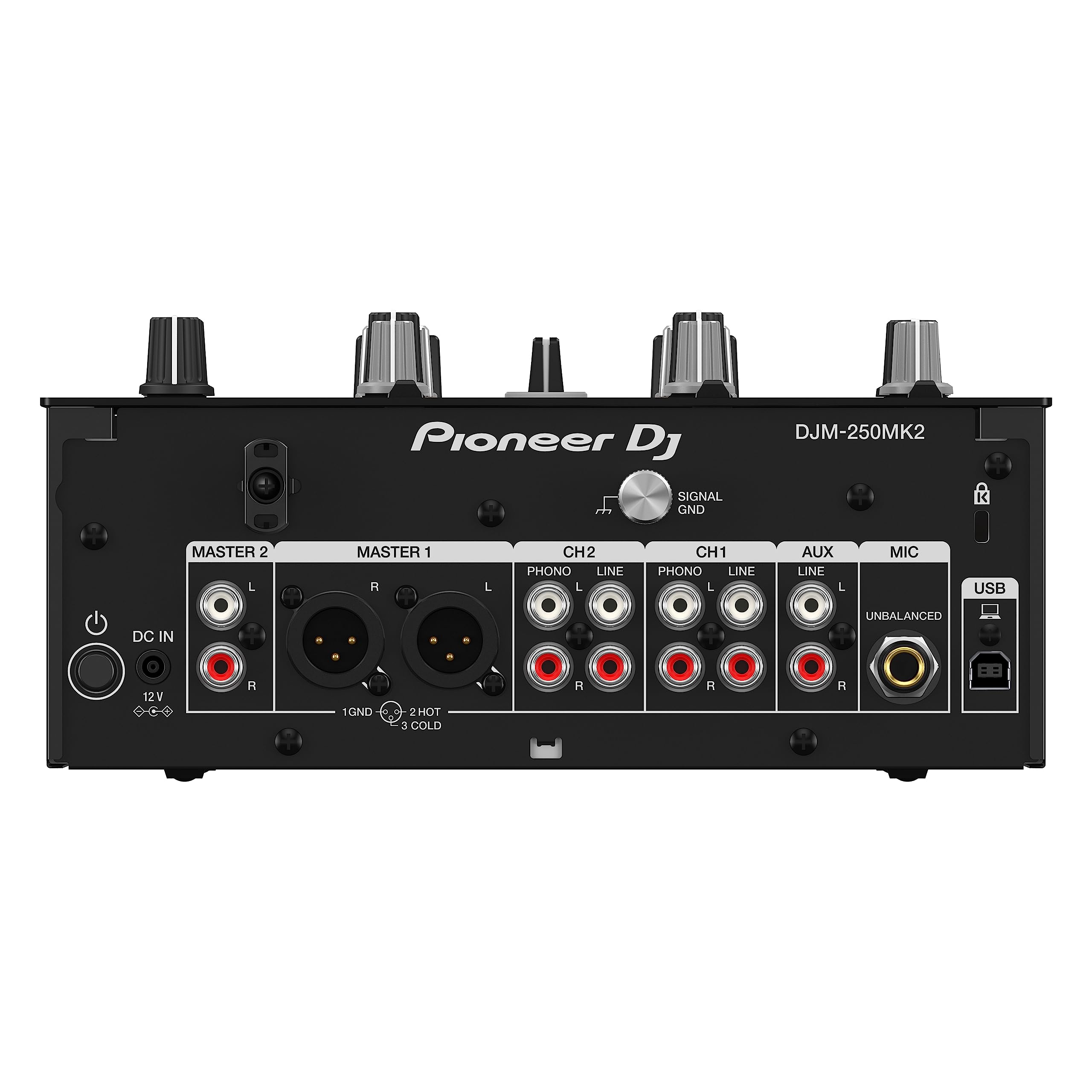 Pioneer DJ DJM-250MK2 Professional 2-Channel DJ Mixer for Clubs, Parties & Home DJing – High-Quality Audio Mixing & Performance